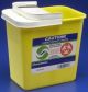 8 GAL CHEMO CONTAINER - YELLOW